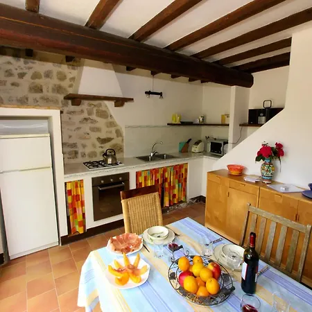 Two Characteristic On An Estate In Umbria Lisciano Niccone